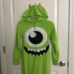 Monsters Inc mike wazowski onesie